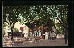 Dresden-Rockau, Ansichtskarte, Gasthof Rockau, Lindenschänke  - Picture 1 of 2