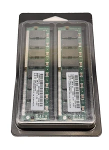 2x 8MB 72 pin 70ns SIMM FPM 2Mx32 5V Non-Parity RAM Memory for IBM PC MAC HP - Picture 1 of 5