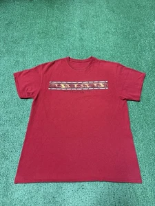 T-shirt vintage Y2K Acadia National Park uomo taglia grande rossa Maine escursionismo natura - Foto 1 di 9