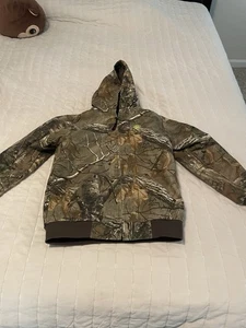 Game Winner Camouflage RealTree Hunting Coat/Jacket Child’s Size M - Picture 1 of 16