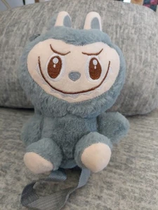 💙 Whimsical Monster Crossbody Purse – Blue Gray 💙 - New - Picture 1 of 9