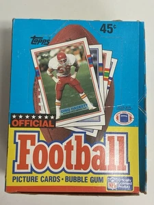 1989 Topps NFL Football Wax Box - 36 Packs Direct From Sealed Case - Picture 1 of 3