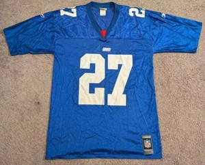 Camiseta De Colección Y2K Reebok NFL New York Giants Ron Dayne Azul Para Hombre L - Imagen 1 de 6