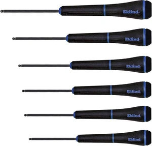 EKLIND 92600 PSD Ball-Hex (allen) Precision Screwdriver - 6pc set - Picture 1 of 4
