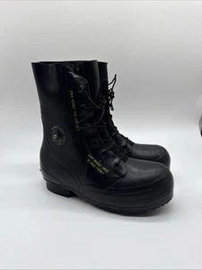 Vintage Military Bata Mickey Bunny Boots Extreme Cold Weather Black Size 8R flaw - Picture 1 of 9