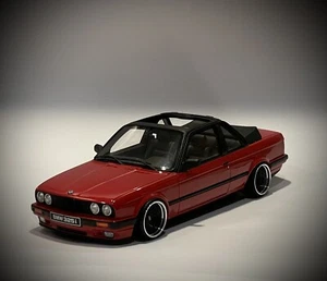 OTTO 1:18 scale BMW E30 325i TC2 Baur Cabrio 1988 - RED /Ottomobile OT767 - Picture 1 of 10