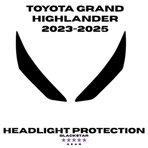 Fits Toyota Grand Highlander 2020-2025 Paint Protection TPU PPF Pre-Cut Kit - Picture 1 of 4