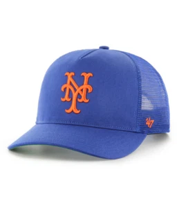 Sombrero de camionero enganche Copperstown azul marca New York Mets '47 - Imagen 1 de 2