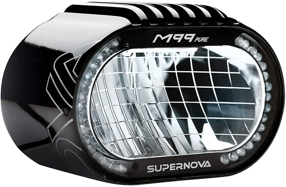 Luz delantera para bicicleta eléctrica Supernova M99-Pure, luz principal 6V/8W Foto 1 de 4