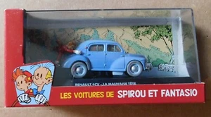 Les Voitures de Spirou et Fantasio 3 - RENAULT 4CV. La mauvaise tête. ATLAS - Picture 1 of 2