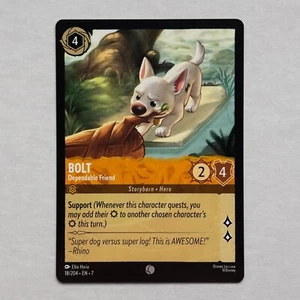 Bolt 18/204 Disney Lorcana Archazia's Island Regular Common Card NM - Picture 1 of 2