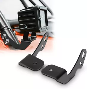 For Polaris RZR XP 1000 2014-2020 Front A-Pillar LED Cube Light Mount Brackets - Picture 1 of 9