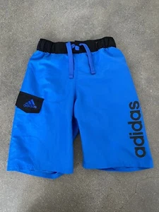 Adidas swim trunks blue boys sz S - Picture 1 of 9