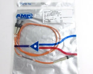 Lote de (10) cables de fibra óptica AMP 0-1278027-1 1 metro 62,5/125um =NUEVO DE LOTE ANTIGUO= - Imagen 1 de 3