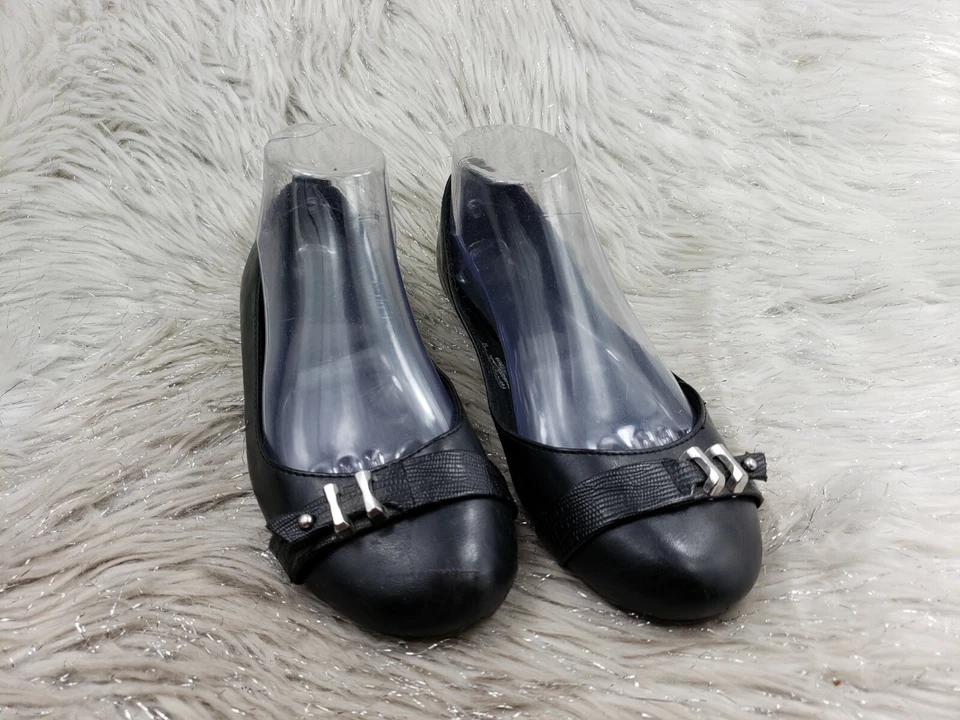 Черные повседневные туфли на плоской подошве AMERICAN EAGLE размер 7,5 W - Изображение 1 из 4