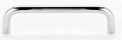 Традиционный шкаф Alno A703-3-PC 3 дюйма из цельной латуни полированный хром - Изображение 1 из 2