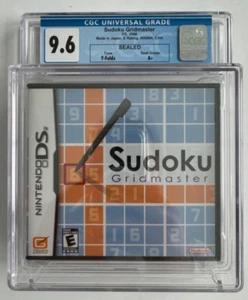 Sudoku Gridmaster CGC 9.6 (Nintendo DS, 2006) Sealed - Picture 1 of 2