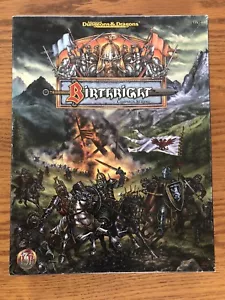 BIRTHRIGHT CAMPAIGN SETTING Dungeons & Dragons 1995 Boxed Set KOMPLETT & UNBENUTZT! - Bild 1 von 11