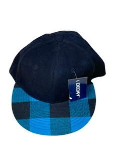 Denim Snapback Hat - Light Blue Plain, Cotton (Decky 1045-BLKTEA, New with Tags) - Bild 1 von 6