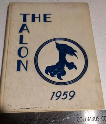 1959 Eastern Highschool Yearbook Louisville Kentucky The Talon Hardback Buy Book - Image 1 of 4