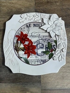 Grasslands Road Christmas Decor Plate 3D - Picture 1 of 6