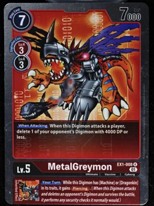 Digimon CCG - Classic Collection - MetalGreymon - EX1-008 - Rare - Holofoil LP - Bild 1 von 2