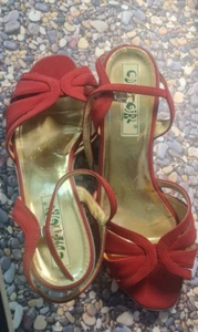 Damen Schuhe Cover Girls Rot Größe 39 - Bild 1 von 3