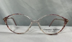 Vintage Lawrence Eyewear Eyeglasses Frames Glasses - 771 Pink - Italy 50 16 130 - Picture 1 of 5