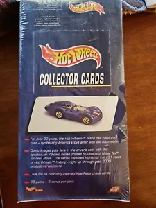 1999 HOT WHEELS TRADING COLLECTOR CARDS COMIC IMAGES NEW FACTORY SEAL UNOPEN BOX - Picture 1 of 3