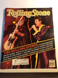 Rolling Stone Magazine Issue 573 , March 8, 1990 The Rolling Stones - Picture 1 of 1