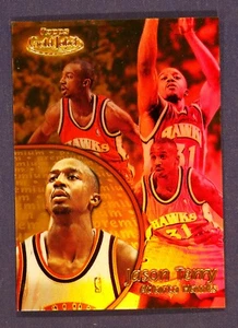 2000-01 Topps Gold Label Premium #49 Jason Terry #d Atlanta Hawks - Picture 1 of 2