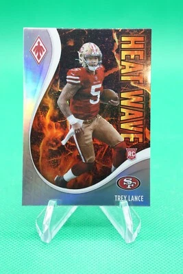 2021 Phoenix Heat Wave #15 Trey Lance San Francisco 49ers ES6 - Image 1 of 2