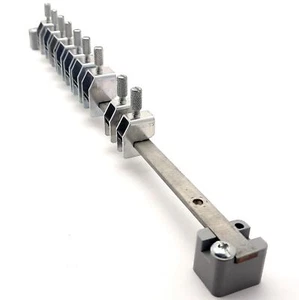 Phoenix Contact NLS-CU 3/10 Conductor Rail, 2x AB/SS Brackets, 7x SK14, 2x SK8 - Picture 1 of 10