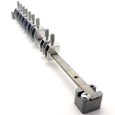 Phoenix Contact NLS-CU 3/10 Conductor Rail, 2x AB/SS Brackets, 7x SK14, 2x SK8 - Image 1 of 4