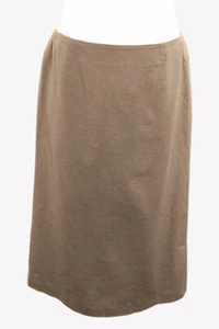 René Lezard Damen Rock Gr. 38 (Italienisch 44) Braun Skirt Bleistiftrock - Bild 1 von 5