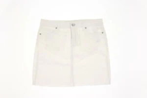 Joe's 273523 Girls white denim distressed short skirt size 16Y - Picture 1 of 2