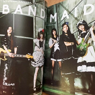 BAND-MAID Photo Interview MASSIVE Vol38 Magazine Hard Rock Japan Book BANDMAID - Image 1 of 4