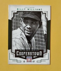 2015 Panini Cooperstown Green 10/10 Billy Williams #11 HOF Last Print SSP