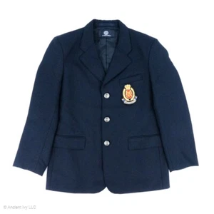 IVY BROTHERS - Boy's Navy Blazer (Approx. 13 – 14 yr.) - Picture 1 of 8