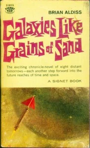 Book Sci-Fi Paperback Galaxies Like Grains of Sand Brian Aldiss First Print 1960 - Imagen 1 de 2
