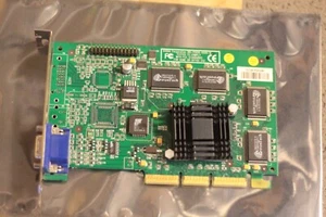 nvidia TNT 2 PRO 16MB agp video VGA card 180-P0016-0000-B - Picture 1 of 5