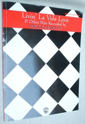 LIVIN' LA VIDA LOCA, RICKY MARTIN, Sheet Music, Piano, Vocals, Chords, 1999 WB - Image 1 of 4
