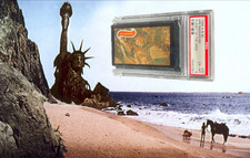 1968 A&BC Planet of the Apes APE MADHOUSE! #30 EX-MINT 6 - Vintage garno PSA