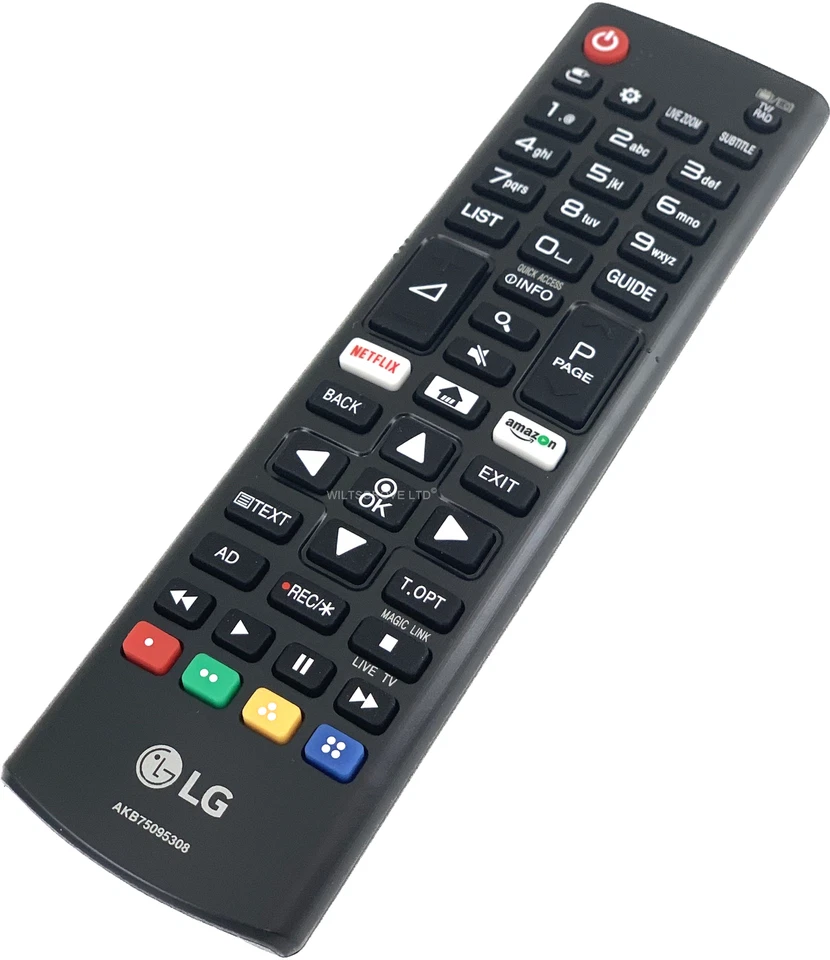 Genuine LG AKB75095308 TV Remote Control For 32LK6100PLB Smart 3D LED - Image 1 of 4