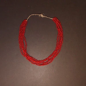 COLLAR Disfraz Danza del Vientre ATS Cuentas Tribu Kuchi 811h10 - Imagen 1 de 4