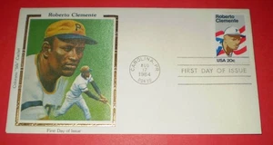 Roberto Clemente Colorano "Silk" Cachet FDC - Picture 1 of 1