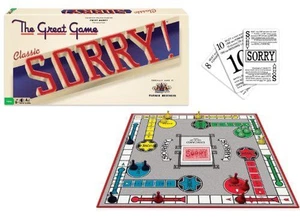 Sorry Classic Edition Board Game - Winning Moves - Picture 1 of 1