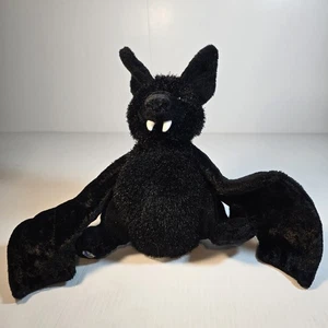 Webkinz Murciélago Negro HM367 - 15x8 Peluche Animal Ganz Colmillos Alas Halloween  - Imagen 1 de 8