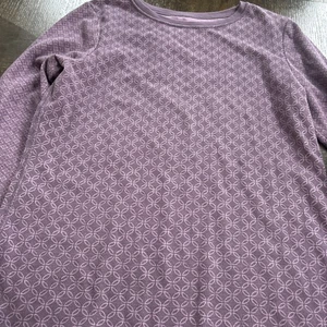 Eddie Bauer Outdoor Womens Shirt Top Blouse Size XL Medium Purple EUC - Picture 1 of 5