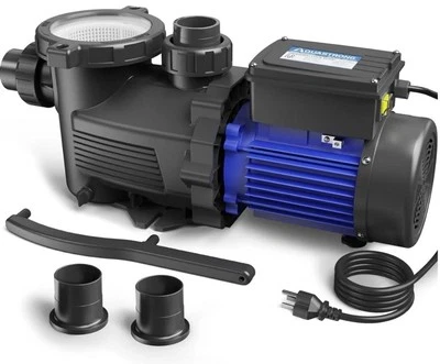 Aquastrong 1.5 hp 115v high flow Dual Speed  pool pump model PSP150AD Open Box - Image 1 of 4